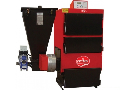Cazan comb. solid EMTAS EK3G/S-70kw (Bunsher si incarcare automata)